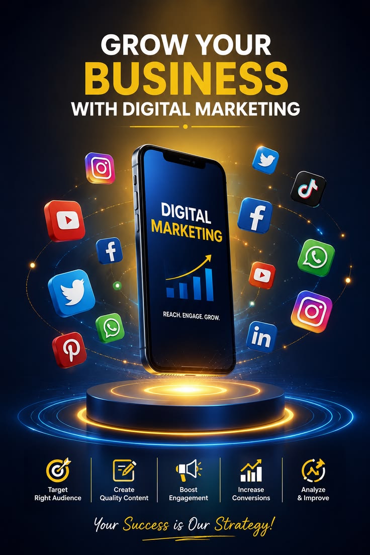 Gestion des réseaux sociaux pour PME : Instagram, Facebook, LinkedIn et TikTok sur mobile
